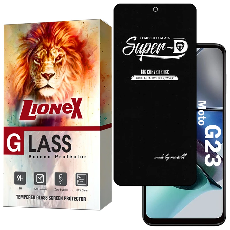 محافظ صفحه نمایش لایونکس مدل SUPERDNL مناسب برای گوشی موبایل موتورولا Moto G23