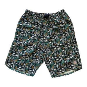 شلوارک مردانه مدل ساحلی رنگ سرمه ای