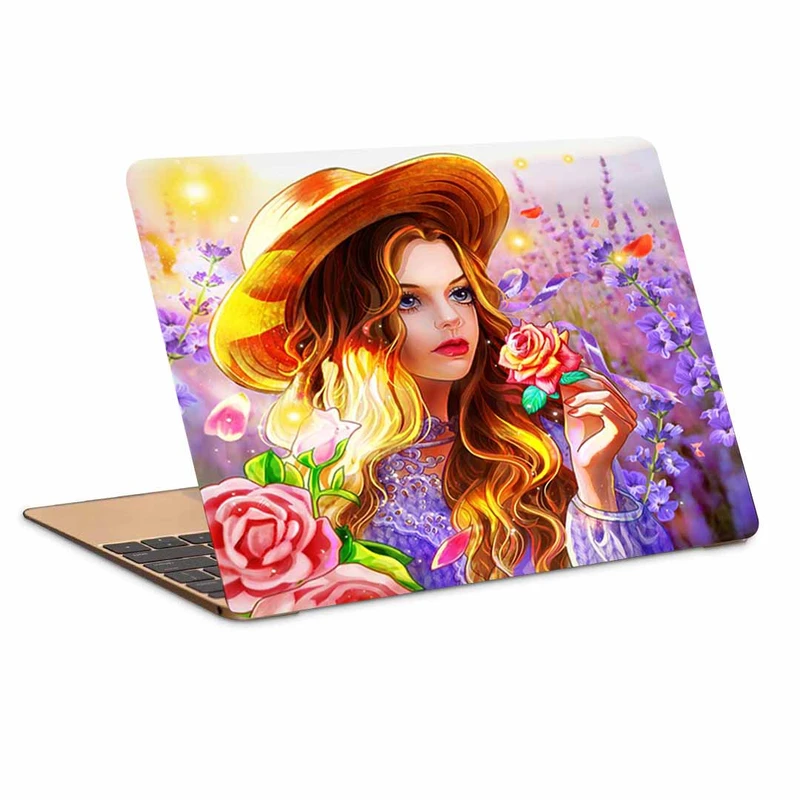 استیکر لپ تاپ طرح نقاشی فانتزی  کد P-1402 مناسب برای لپ تاپ 15 تا 17 اینچ