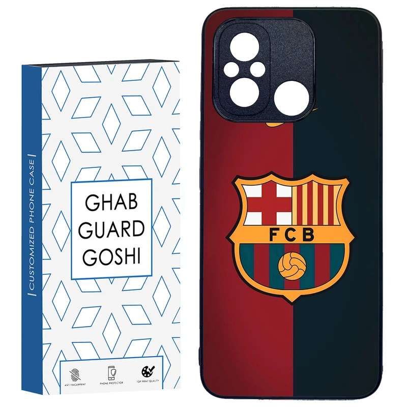 کاور قاب گارد گوشی طرح تیم بارسلونا کد TPU-090 مناسب برای گوشی موبایل شیائومی REDMI 12C / POCO C55