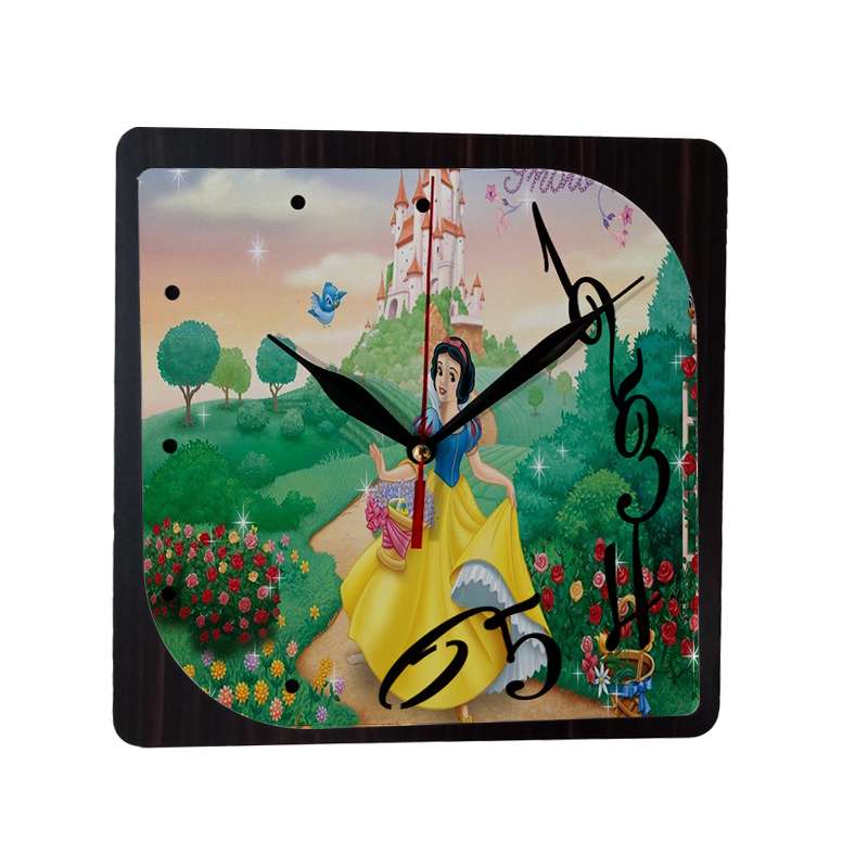 ساعت دیواری طرح سفید برفی tw1