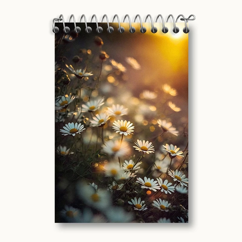 دفتر یادداشت 50 برگ خندالو مدل گل کد F1437