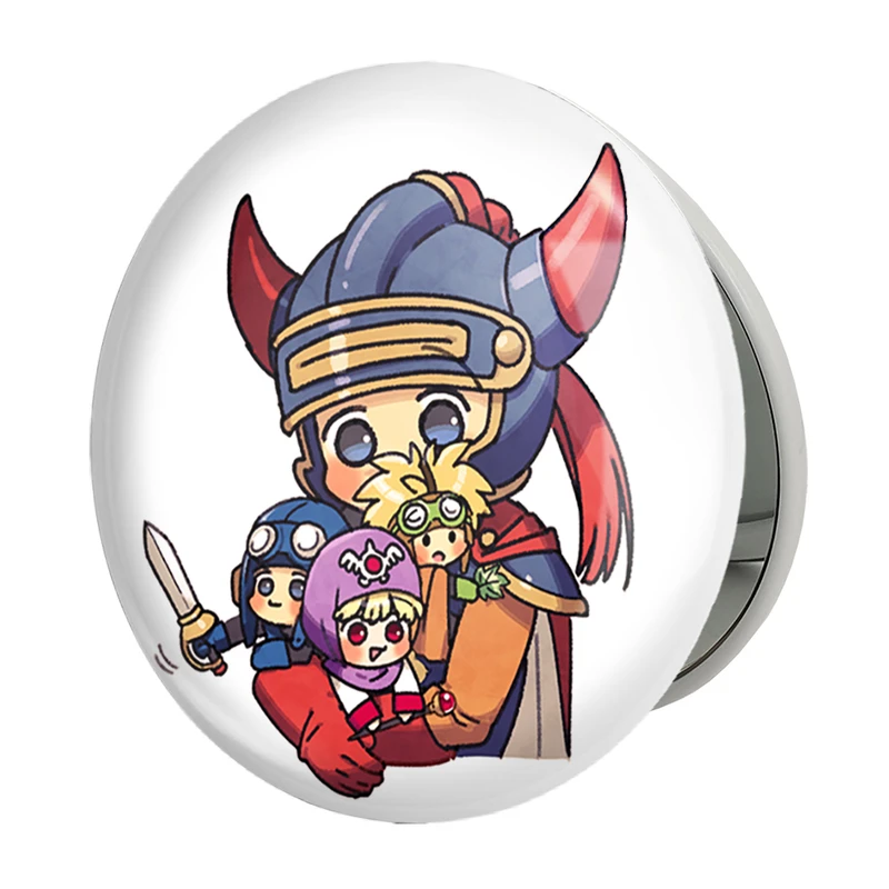 آینه جیبی خندالو طرح بازی دراگون کوئست (Dragon Quest) مدل تاشو کد 35186
