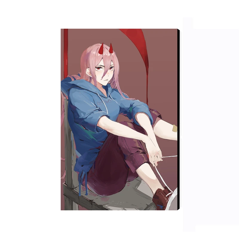 تابلو شاسی عرش مدل انیمه مرد اره ای Chainsaw Man کد As2537