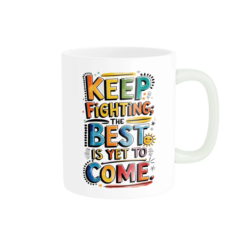 ماگ پاد آفرین مدل نوشته دار کد DKC964