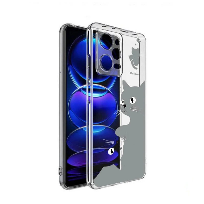 کاور طرح Cat مناسب برای گوشی موبایل شیائومی Note 12 Pro 5G