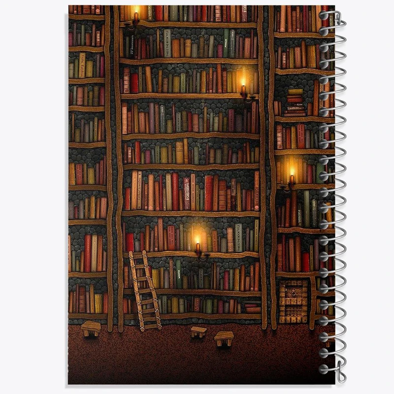 دفتر شطرنجی 50 برگ خندالو طرح کتاب کد 25859