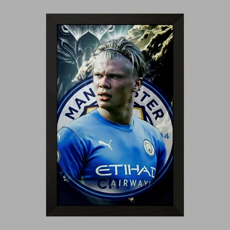 تابلو خندالو مدل ارلینگ هالند Erling Haaland کد 28621