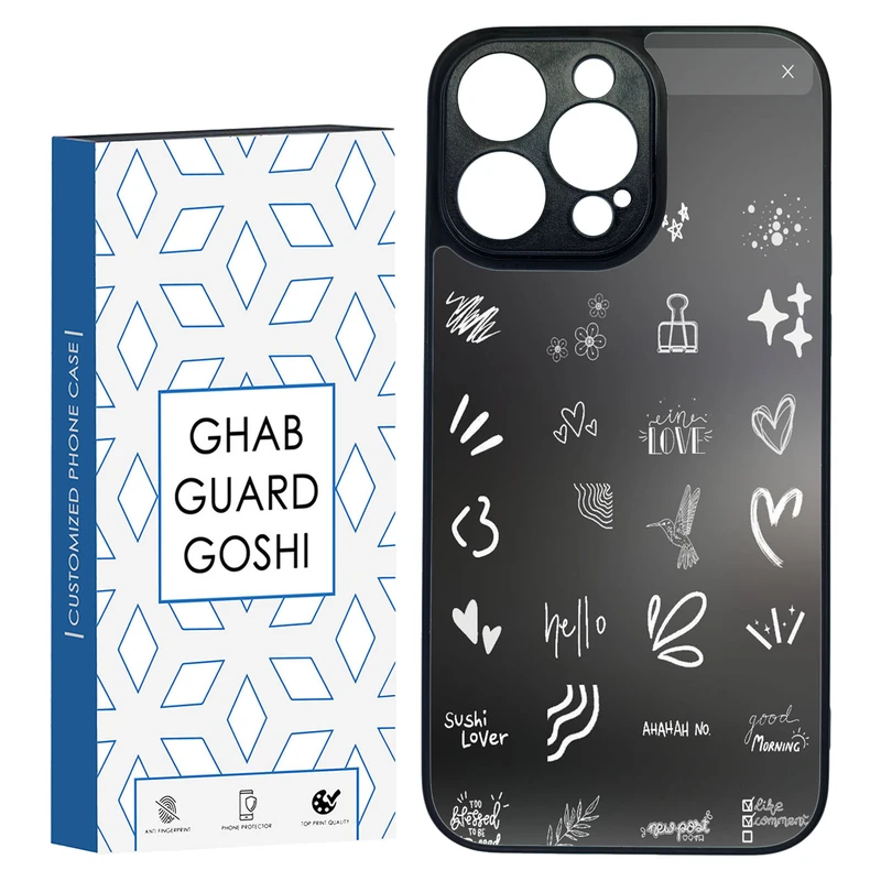 کاور قاب گارد گوشی طرح فانتزی کد TPU-211 مناسب برای گوشی موبایل اپل Iphone 14 PRO MAX
