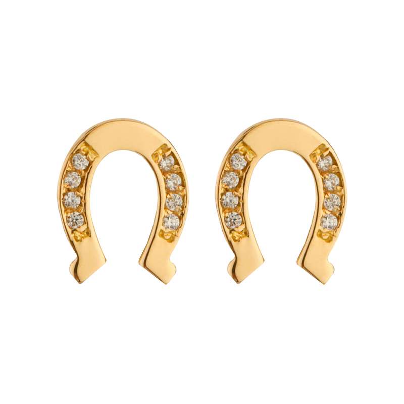 گوشواره طلا 18 عیار زنانه پرسته مدل we733
