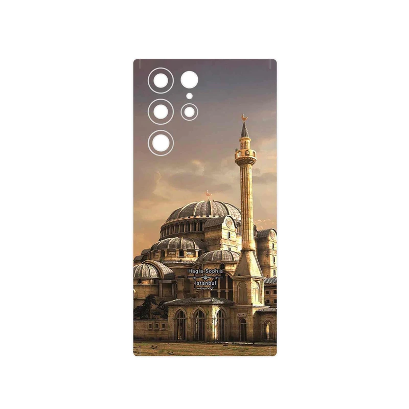برچسب پوششی ماهوت مدل Hagia Sophia Mosque مناسب برای گوشی موبایل سامسونگ Galaxy S22 Ultra 5G