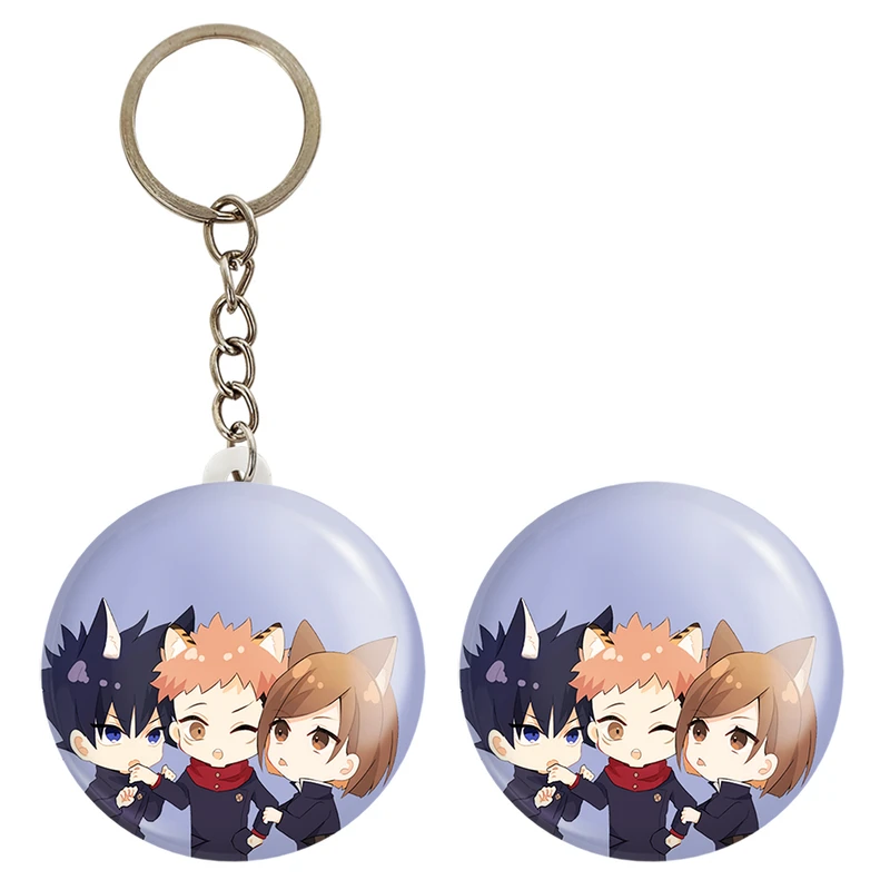 پیکسل خندالو مدل نوبارا و ایتادوری و مگومی انیمه جوجوتسو کایزن کد 11104 به همراه جاکلیدی