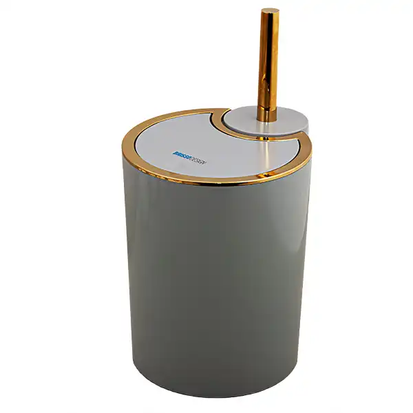 ست سطل زباله و فرچه بریسو دیزاین مدل BRS - Gol 3