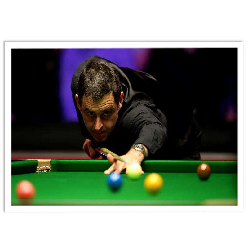 تابلو نوری بکلیت طرح بازیکن اسنوکر و بیلیارد رونی سالیوان مدل W-14231