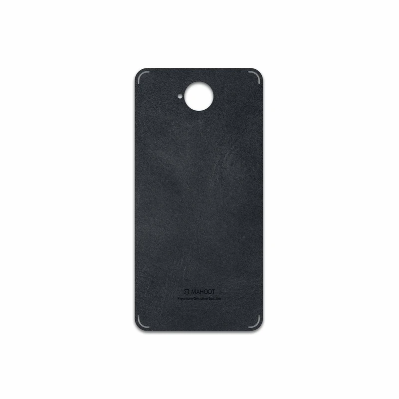 برچسب پوششی ماهوت مدل Graphite Buffalo Leather مناسب برای گوشی موبایل مایکروسافت Lumia 650