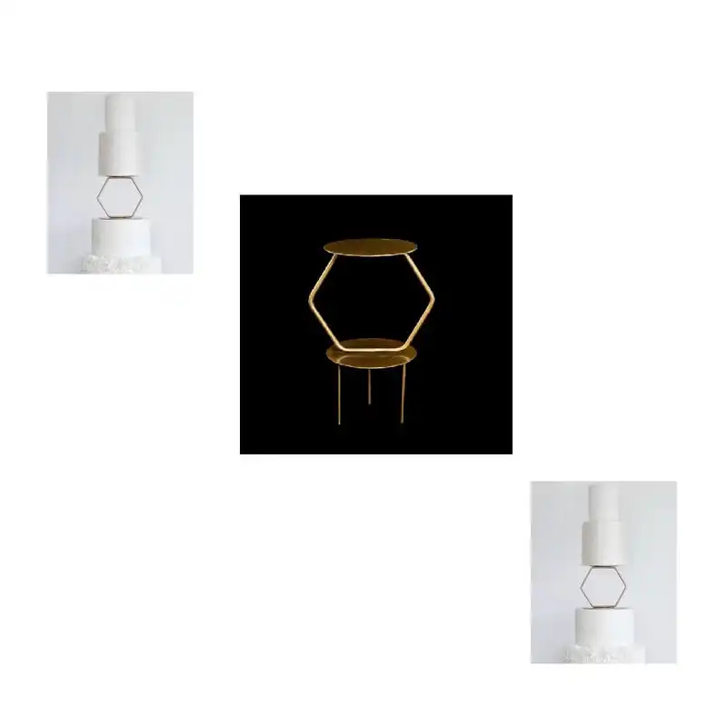 استراکچر زیره کیک به گز مدل شش ضلعی