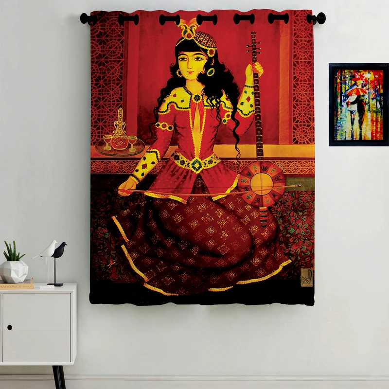 پرده رنس مدل CC2-50013 سایز 190x138 سانتی متر