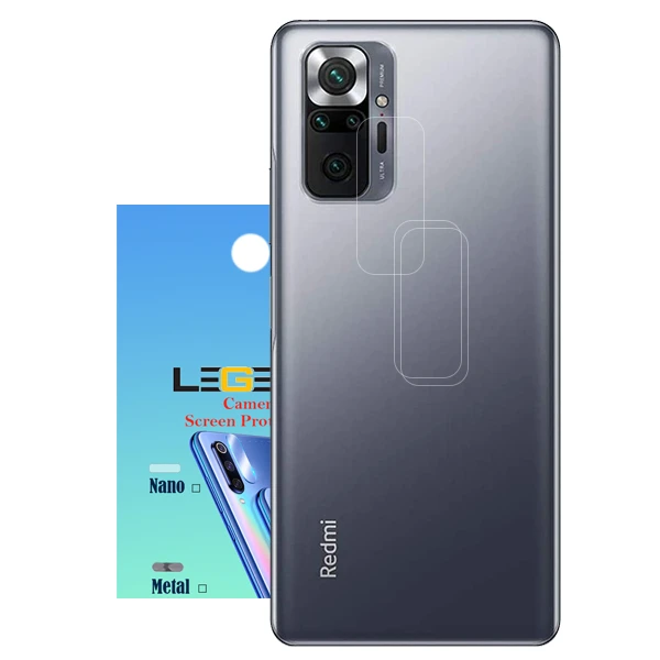 محافظ لنز دوربین نانو مدل 03 مناسب برای گوشی موبایل شیائومی redmi note 10 بسته 3 عددی