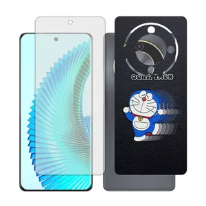 Glass together model matte screen protector suitable for Honor X9b mobile phone with back cover sticker
