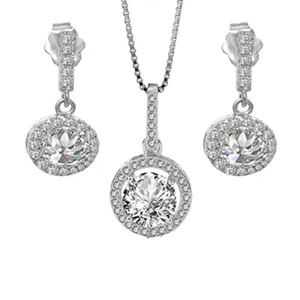 نیم ست نقره زنانه  ماربلین مدل بنیتا