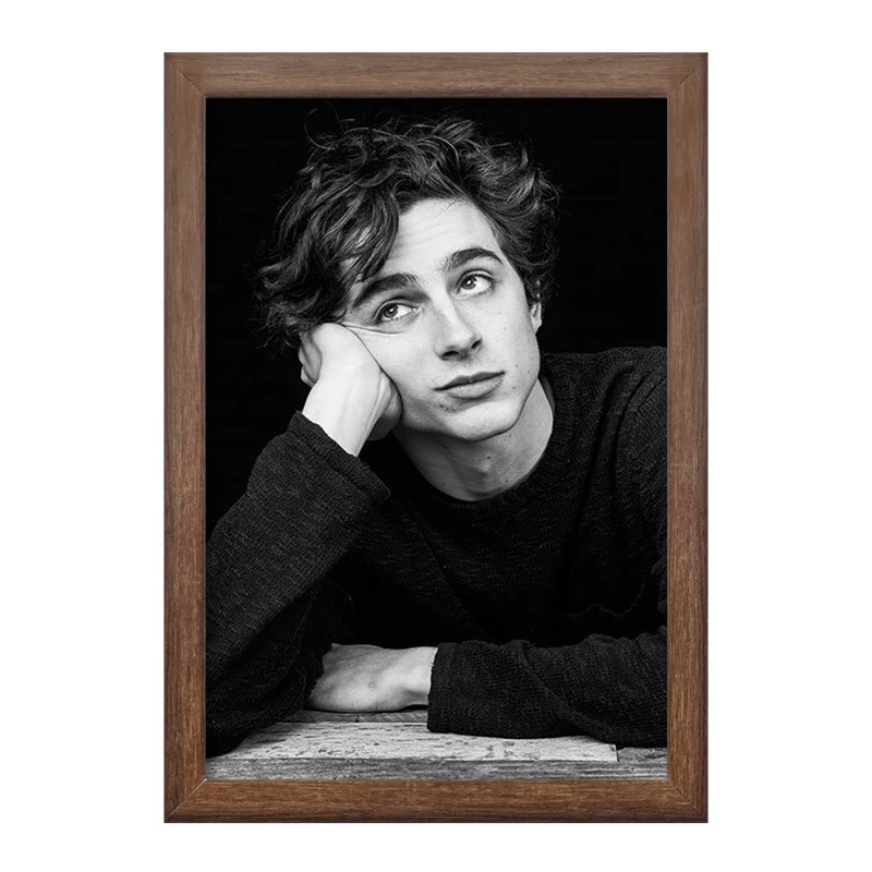 تابلو خندالو طرح تیموتی شالامی Timothée Chalamet  کد 19299