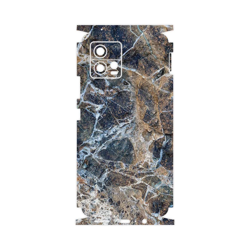 برچسب پوششی ماهوت مدل Earth_White_Marble-FullSkin مناسب برای گوشی موبایل موتورولا Moto G72