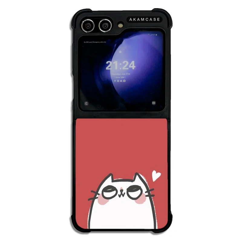 کاور آکام مدل AMC-WSGZFLIP5-CATS14 مناسب برای گوشی موبایل سامسونگ Galaxy Z Flip 5