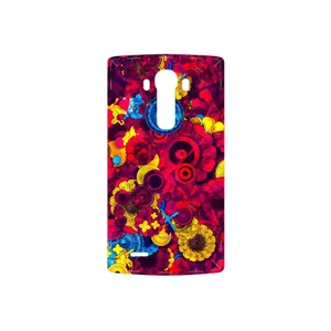 MAHOOT Vector Flower Garden Digital Art Cover Sticker for LG G3