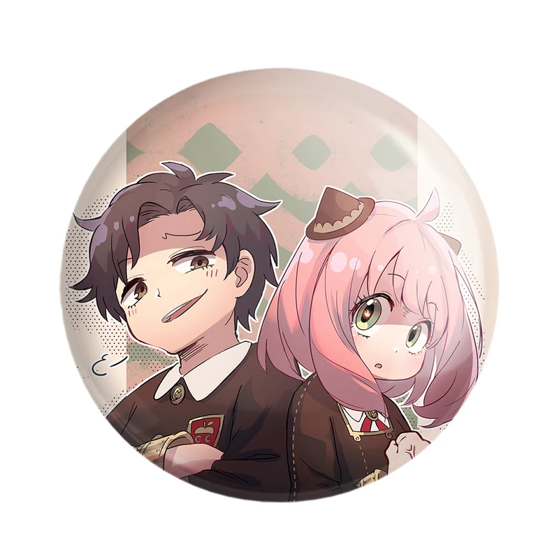 پیکسل خندالو مدل انیا فورجر و دامیان دزموند انیمه اسپای ایکس فمیلی کد 17668