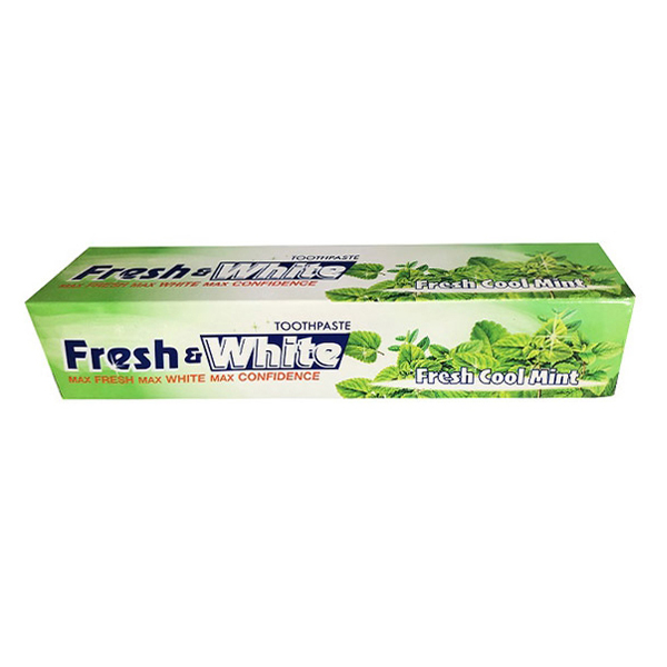 خمیر دندان فرش اند وایت مدل Fresh Cool Mint حجم 160 میلی لیتر