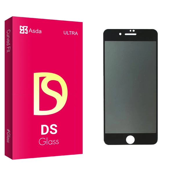 محافظ صفحه نمایش حریم شخصی آسدا مدل DS مناسب برای گوشی موبایل اپل iphone 7 Plus