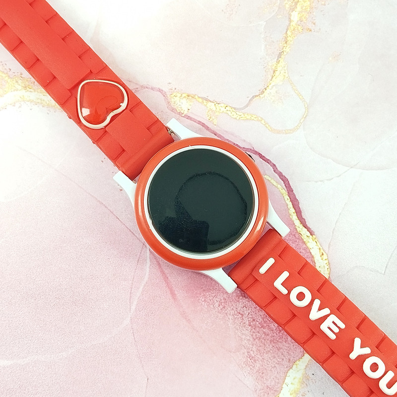 ساعت مچی عقربه ای بچگانه مدل LOVE YOU کد 119