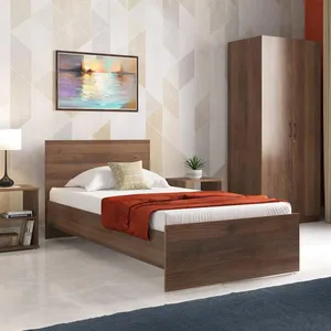 تخت خواب ام دی اف یک نفره مدل S-567 سایز 200×90 سانتی متر