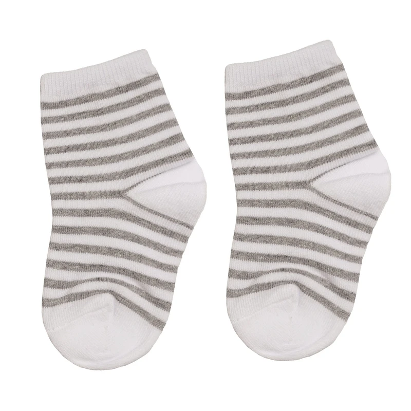 جوراب ساق کوتاه نوزادی دوازده مدل کش ساده کد 640