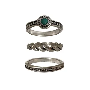 انگشتر زنانه اکسسورایز مدل AE1145-005 بسته 3 عددی