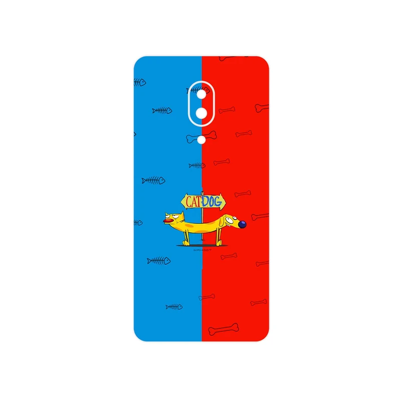 برچسب پوششی ماهوت مدل CatDog مناسب برای گوشی موبایل لنوو Z5 Pro