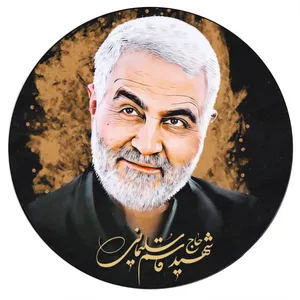 برچسب بدنه خودرو طرح شهید قاسم سلیمانی مدل 01