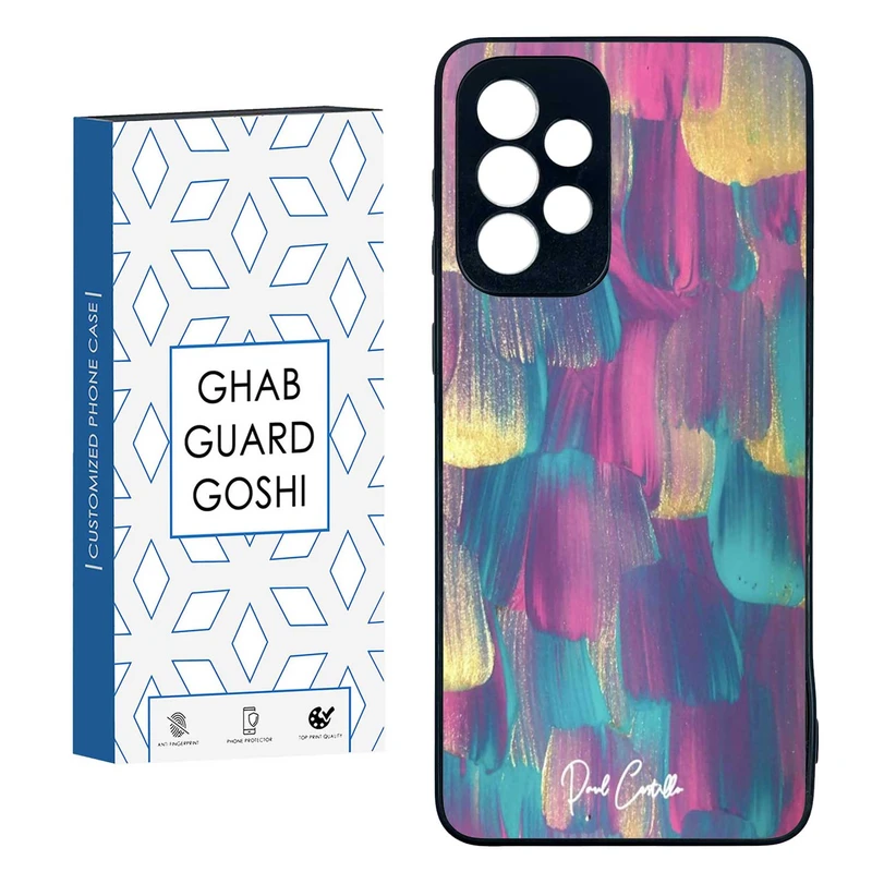 کاور قاب گارد گوشی طرح ابرنگ کد TPU-252 مناسب برای گوشی موبایل سامسونگ  GALAXY A33  