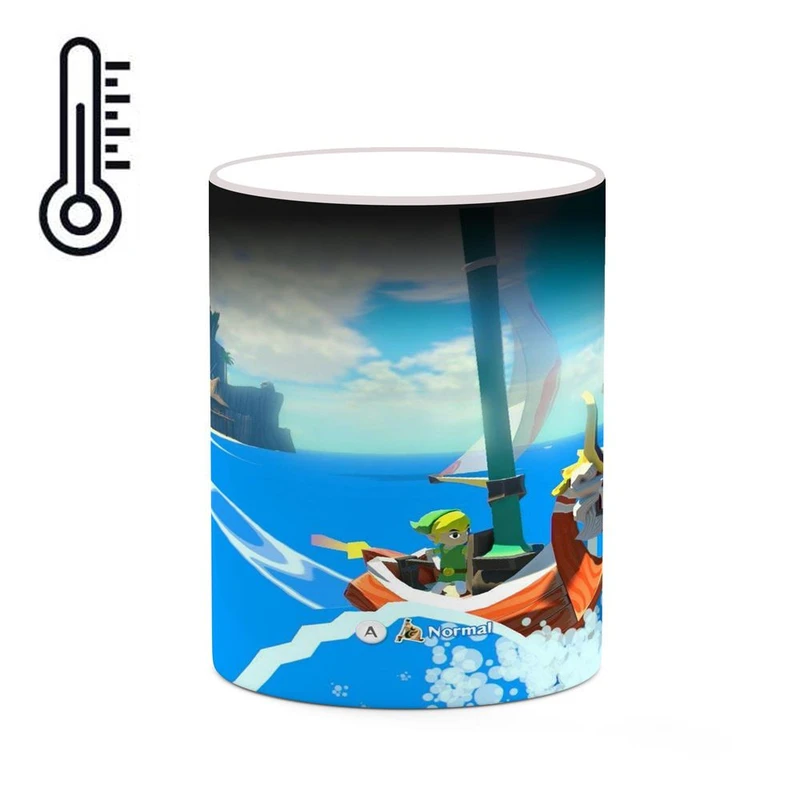 ماگ حرارتی کاکتی مدل بازی زلدا The Legend Of Zeldaː The Wind Waker کد mgh31016