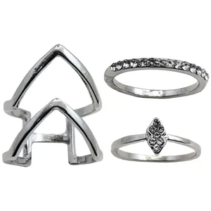 بند انگشتی زنانه کد RKH_994 مجموعه 3 عددی