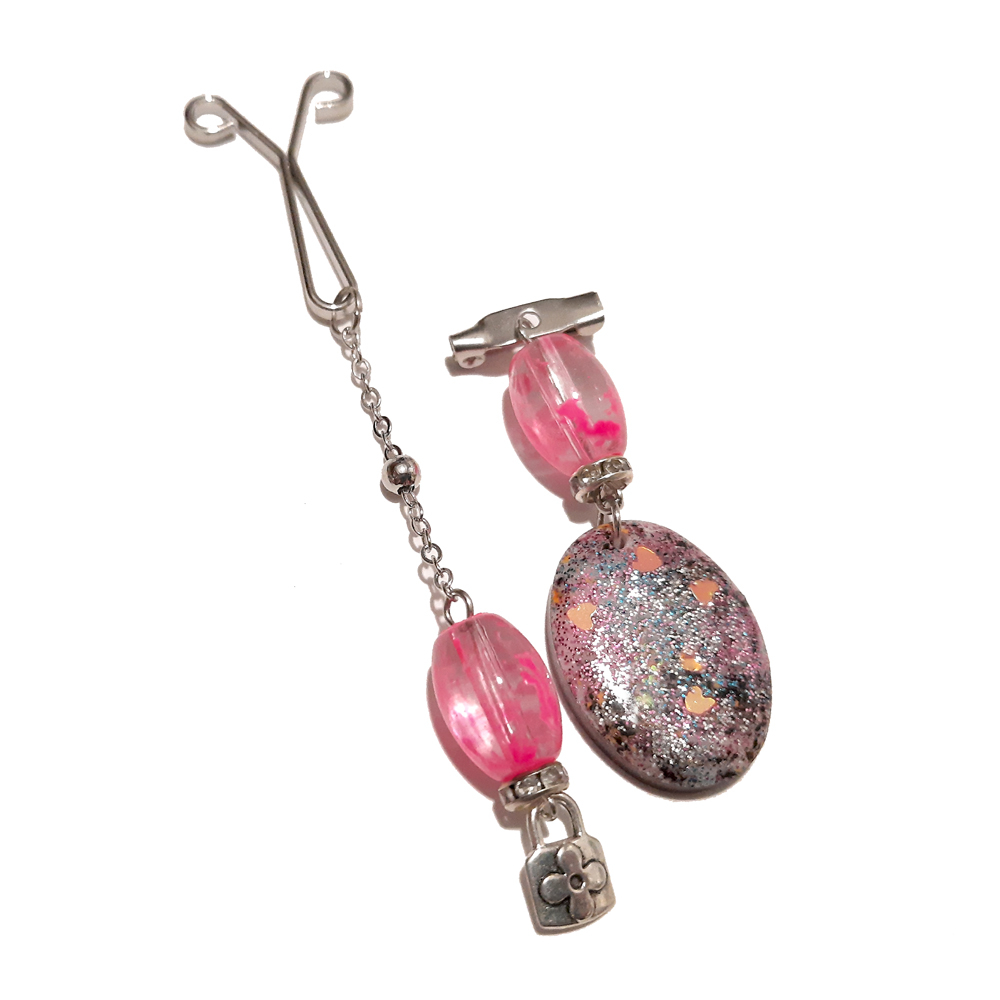 ست گیره روسری و سنجاق سینه زنانه مدل PSi02