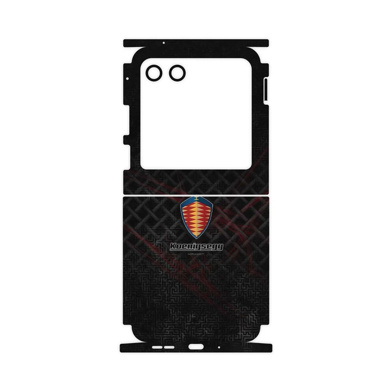 برچسب پوششی ماهوت مدل Koenigsegg Automotive AB-FullSkin مناسب برای گوشی موبایل موتورولا Razr 40 Ultra