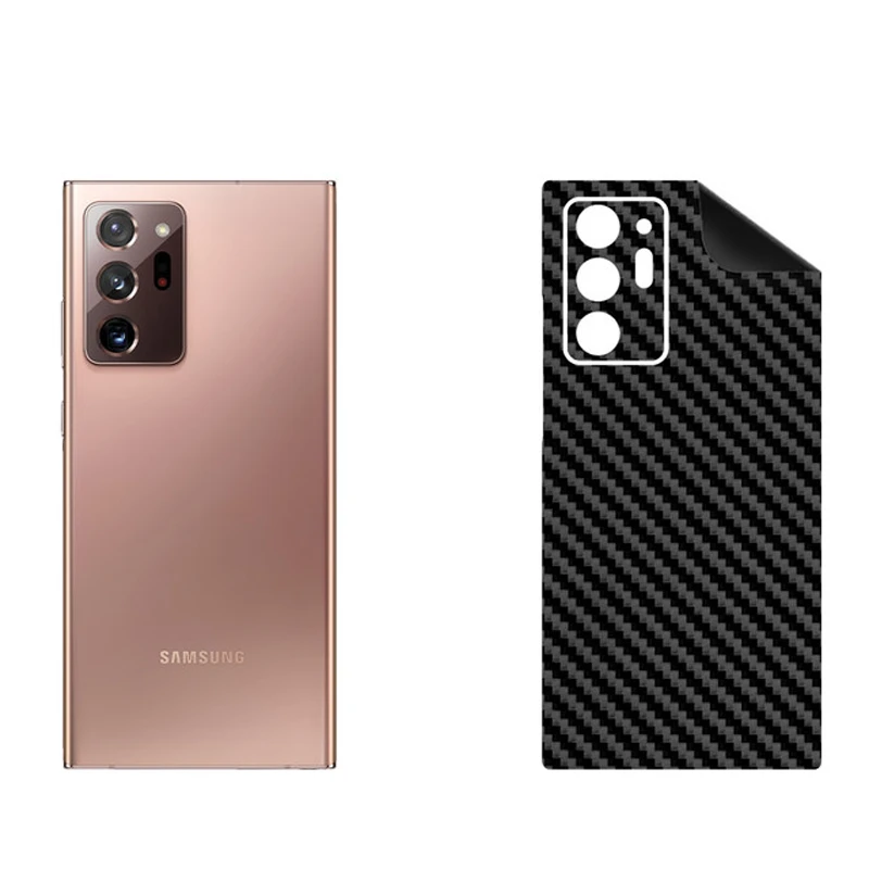 برچسب پوششی بستور مدل BT-Fiber طرح فیبر کربن مناسب برای گوشی موبایل سامسونگ Galaxy Note 20 Ultra 5G