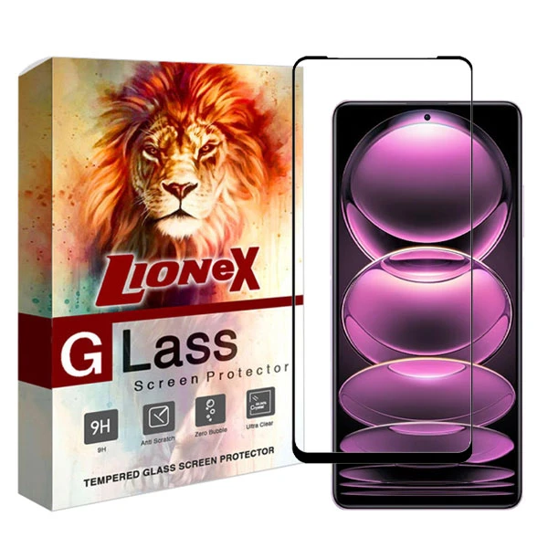 محافظ صفحه نمایش سرامیکی لایونکس مدل CERAMLION مناسب برای گوشی موبایل شیائومی Redmi Note 12 Pro 5G