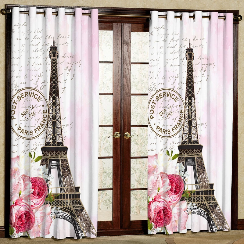  پرده مدل برج هازان پانچی کد 4476 سایز 140x200 سانتی متر