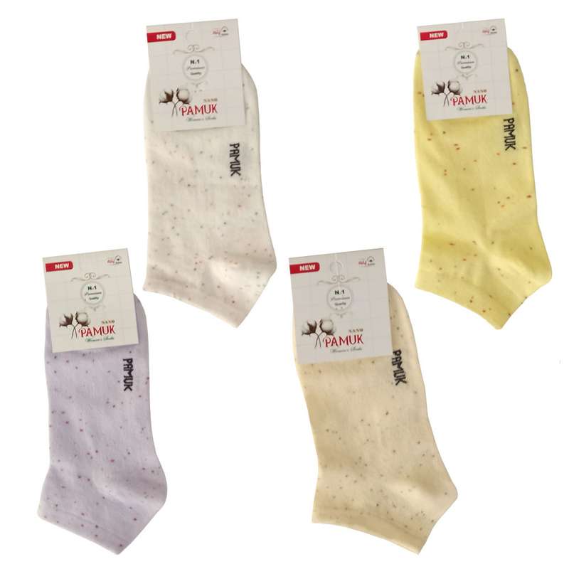 جوراب پاموک مدل N1 مجموعه 4 عددی