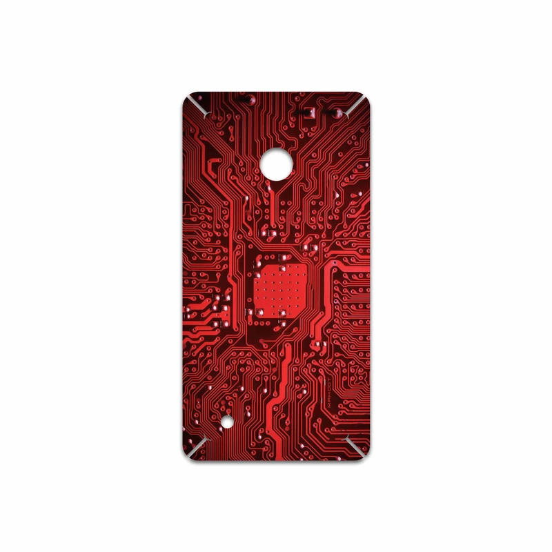 برچسب پوششی ماهوت مدل Red Printed Circuit Board مناسب برای گوشی موبایل نوکیا Lumia 530