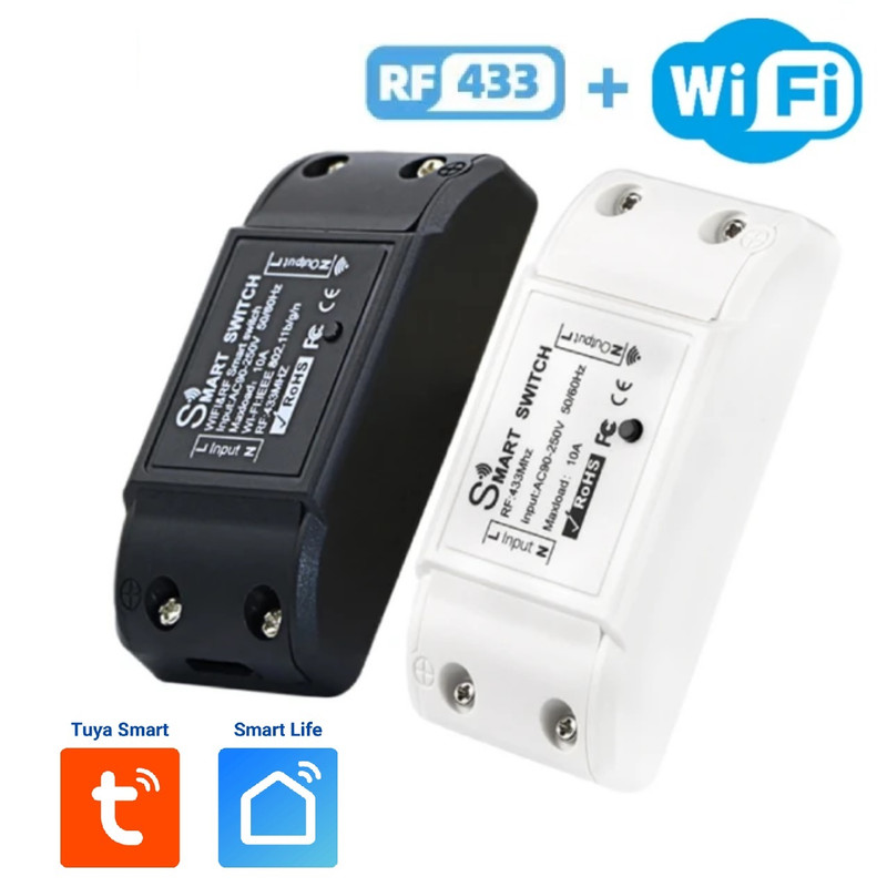 رله سوئیچ  هوشمند مدل RF&WiFi