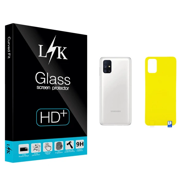 محافظ پشت گوشی ال کی مدل Hard glass مناسب برای گوشی موبایل سامسونگ Galaxy M51