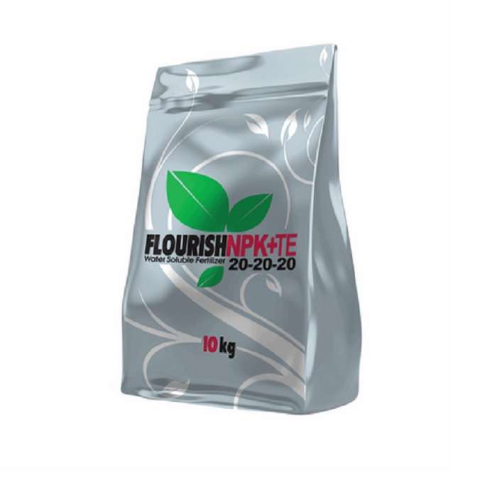کود سه بیست 20-20-20 مدل فلوریش وزن 10 کیلوگرم کود سه بیست 20-20-20 مدل فلوریش وزن 10 کیلوگرم